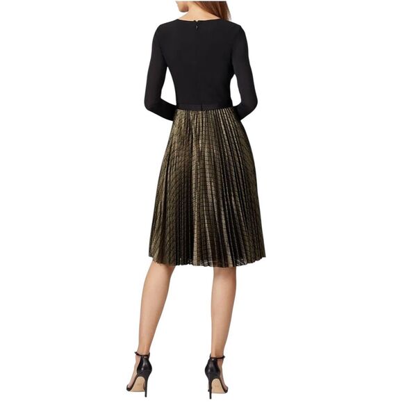 CATHERINE DEANE Metallic Nicki Dress Size 2 MSRP: $475 - Picture 4 of 10